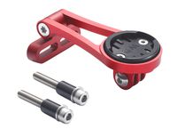 wileosix Out Front Bike Computer Combo Mount for Wahoo Elemnt,Wahoo Elemnt Bolt, Wahoo Elemnt Mini,Gopro and Bike Light Adapter，Adjustable Angle