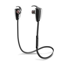 Dreo Bluetooth Wireless Earbuds, 10+Hours Playtime Headphones, Stereo Heavy Bass Sounds Effects Headsets with 3 Pairs of Ear Tips and Secure-fit Hooks, Sport Earphone for Running Built in Mic, Black