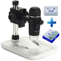 Mophorn Digital Microscope USB Computer Camera with Light. for Home School Science Teaching Biology Inspection Dissecting Coin & Jewelry Magnifying, for Windows Mac 5mp 300x