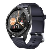 SHENGNONG Smart Watch Fitness Tracker Gt105 Smart Watch Men Ip67 Waterproof 1.2 Inch Screen Heart Rate Smart Watch Call Message Remind for Android iOS Smart Phone Notifications