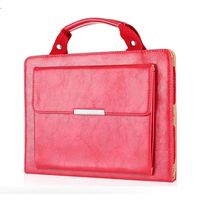 iPad Mini 4 Case,MeiLiio PU Leather iPad Case Business Style Handbag Case Auto Sleep/Wake, Shockproof Protective Cover with Handle Pocket Stand Carrying Case for 7.9 inch Apple iPad Mini 4,Red