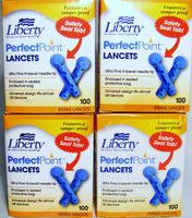 400 Liberty PerfectPoint LANCETS - (4 Boxes of 100)