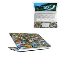 MightySkins Skin Compatible with HP Chromebook 14" (2018) - Action Fish Puzzle | Protective, Durable, and Unique Vinyl Decal wrap Cover | Easy to Apply, Remove, and Change Styles | Made in The USA
