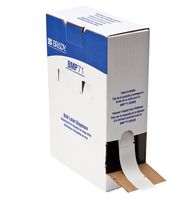Brady BM71-75-461 2.625" Width x 1" Height White/Translucent Color B-461 Self-Laminating Polyester Labels With Matte Finish For BMP71 Label Printer (1000 Per Roll)