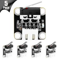 5 Pack 3D Printer Part Accessories Limit Switch Mechanical Switch Module Endstops Switch for RepRap CR-10 10S Ender 3 Pro S4 S5 Series by MXRS