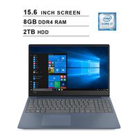 2019 Lenovo ideapad 330s 15.6 Inch HD Laptop (8th Gen Intel Quad-Core i7-8550U up to 4.0 GHz, 8GB DDR4 RAM, 2TB HDD, Intel UHD Graphics 620, WiFi, Bluetooth, Windows 10, Blue)