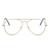 JIM HALO Aviator Computer Glasses Blue Light Blocking Glasses for Men Women Reduce Eye Strain (Gold/Clear)