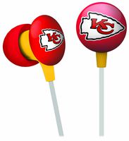 NFL Kansas City Chiefs Ear Phones