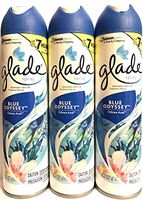 Glade Air Freshener Spray - Blue Odyssey - Net Wt. 8 OZ (227 g) Per Can - Pack of 3 Cans
