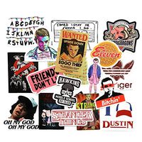 19 Pcs/lot American Montauk Stranger Things Funny Sticker Decal for Car Laptop Bicycle Motorcycle Notebook Waterproof Stickers