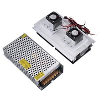 US Plug Dual -Core Semiconductor Thermoelectric Peltier Refrigeration Cooling System Cooler Fans & Cooling › Heatsinks