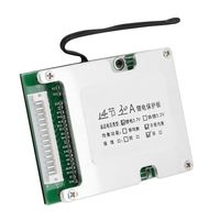 Lithium Battery Charger Board, Keenso 14S 3.7V 30A Lithium Battery Charging Protection Board BMS PCB Board Multiple Protection