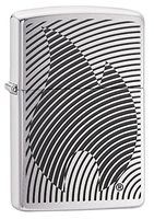 Zippo Personalized Message Engraved on Backside Customized Logo Windproof Lighter (Style15)