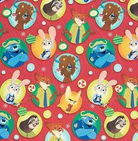 Disney's ZOOTOPIA ~ Gift Wrap Paper ~ 1 Roll