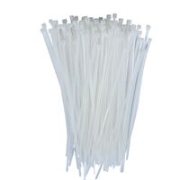 Cable Zip Ties (12-Inch 100 Pack) Heavy Duty Industrial Grade Wire Ties - Plastic White Nylon Cable Tie Mounts - Perfect for Organizing Wires, Home, Office Use