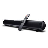 Sound Bars for Tv with Remote Control 2.1 Wired & Wireless Built-in Subwoofers,Stereo TV Speakers,3D Home Theater Surround Sound,5 Equalizer Modes Soundbar for TV/PC/Phones/Tablets (Black)