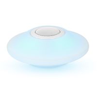 Innovative Technology Floating Waterproof Bluetooth Speaker with LED Lights, Blue