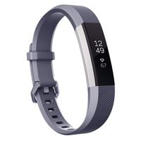 Keasy Replacement Bands Compatible for Fitbit Alta and Fitbit Alta HR, Sport Bands with Secure Metal Buckle (1-Gray, Small(5.5"-6.7"))