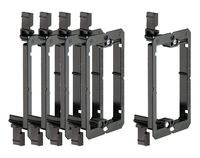 iMBAPrice Low Voltage 1 Gang Mounting Bracket for Banana Wall Plate (5 Pack)