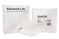 Dukal Advazorb Lite Hydrophilic Foam Dressing, Sterile, 6" W x 6" L (Pack of 10)
