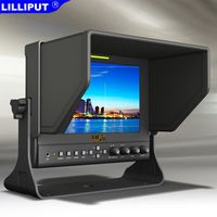 LILLIPUT 663 7" Metal shell IPS 1080P HDMI IN HD Monitor for DSLR & Full HD Camcorder for Canon 5D2 5D3 II III BlackMagic BMPCC DRLR Camera by VIVITEQ INC