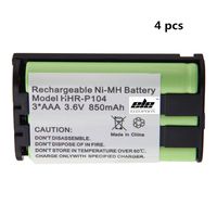 ELEOPTION(TM) Cordless Phone Battery Replacement Battery For Home Phone Battery For Panasonic HHR-P104, HHR-P104A, KX-FG6550, KX-FPG391, KX-TG2302