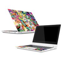 Mightyskins Skin Compatible with Lenovo Chromebook C330 (2018) - Wet Paint | Protective, Durable, and Unique Vinyl Decal Wrap Cover | Easy to Apply, Remove, and Change Styles | Made in The USA
