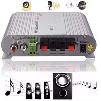 HiFi Cd Mp3 Radio Car Home Audio Stereo Bass Speaker Amplifier Booster 12V 200W