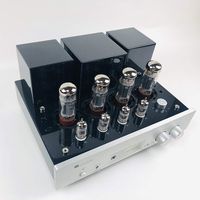 MUZISHARE X5 Integrated Amplifier EL34 x4 Push-Pull Vacuum Tube AMP with Remote Classic
