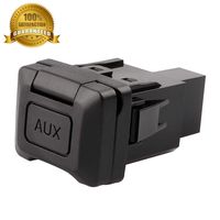 Auxiliary Input Jack Adapter Assembly Replacement 39112-SNA-A01 for 2006 2007 2008 2009 2010 2011 Honda Civic, Audio Radio Stereo Aux Port Socket 57010 39112SNAA01 12 MONTHS WARRANTY