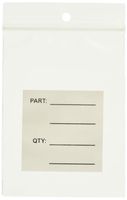 Bauxko 3" x 4" Parts Bags w/ Hang Holes, 4 Mil, Case of 1000 (xPB12002-Case)