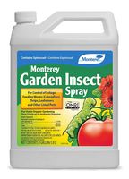Monterey LG6155 Garden Insect Spray Liquid Concentrate Insecticide/Pesticide, 1 Gal