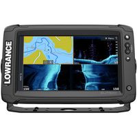 Lowrance Elite-9 Ti2 Fishfinder/Chartplotter Combo US Inland Charts with Active Imaging 2-in-1 Mid/High Skimmer Transducer & Y Cable
