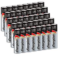 40 Count Energizer AA Batteries, Double A Battery Max Alkaline, Long Lasting, Leak Resistant, The Perfect Choice of Power for All AA Battery Operated Devices