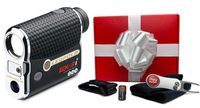 Leupold GX-3i3 Rangefinder Gift Box Bundle | +PlayBetter Microfiber Towel, Extra CR2 Battery, PlayBetter Pitchfix Divot Tool & Magnetic Cart Mount | Line-of-Sight, PinHunter 3
