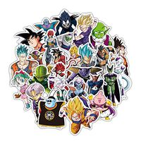 36 Pcs/Lot Anime Dragon Ball Stickers Super Saiyan Goku Stickers for Car Laptop Skateboard Pad Bicycle PS4 Phone Decal
