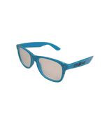 ASTROSHADEZ Diffraction 3D Rainbow Fireworks Prism Effect Glasses (Teal, Clear-Diffraction)