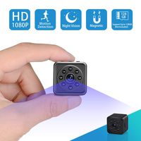 Spy Hidden Camera-SOOSPY 1080P Portable Mini Security Camera Nanny Cam with Night Vision/Motion Detection /420mAh Battery for Home and Office,Indoor/Outdoor Use-No WiFi Function