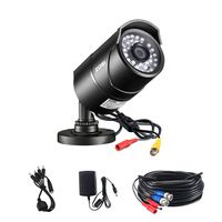 ZOSI 1 Pack 2.0 Megapixel HD 1080P 4 in 1 TVI/CVI/AHD/CVBS Security Cameras Day Night Waterproof Camera 100ft IR Distance, Aluminum Metal Housing, Compatible for HD-TVI, AHD, CVI, and CVBS/960H analog