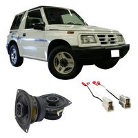 Compatible with Geo Tracker 1992-1997 Front Dash Factory Replacement Harmony HA-R4 Speakers New