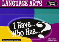 Teacher Created Resources I Have. Who Has.? Language Arts Game Grade 3-4 (7816)
