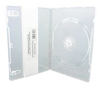 CheckOutStore (200) Premium Standard Single 1-Disc DVD Cases 14mm (Clear)