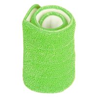 16.5 x 5.5 inch Flat Mop Floor Cleaning Replacement Microfiber Washable Mop Reusable Pads(green)