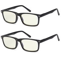 Blue Light Blocking Reading Glasses 2 Pack 1.50
