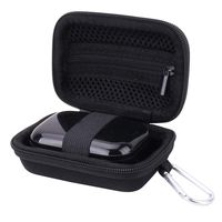 Aenllosi Hard Storage Case for iKanzi Wireless Earbuds Bluetooth Headphones iPX7 (Black)