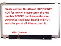 Generic LCD Display Replacement FITS - Dell Alienware 17 R3 AW17R3-1675SLV 17.3 FHD WUXGA 1080P Edp Slim LED IPS Screen (Substitute Only) Non-Touch New