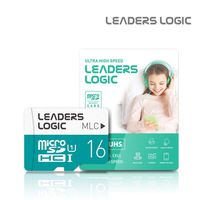 LeadersLogic Mobile microSDHC Card with SD Adapter 16GB Multi Level Cell MLC UHS-1 U1