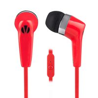 Vivitar V1072-RED-OD Infinite Stereo Earphones, Red