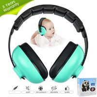 Noise Cancelling Headphones for Kids, Babies Ear Protection Earmuffs Noise Reduction for 0-3 Years Babies, Toddlers, Infant (Mint Green)