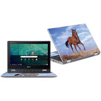 MightySkins Skin Compatible with Acer Chromebook Spin 11" CP311 - Horse | Protective, Durable, and Unique Vinyl Decal wrap Cover | Easy to Apply, Remove, and Change Styles | Made in The USA